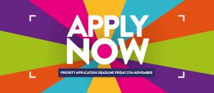 Apply Now Priority Application Deadline