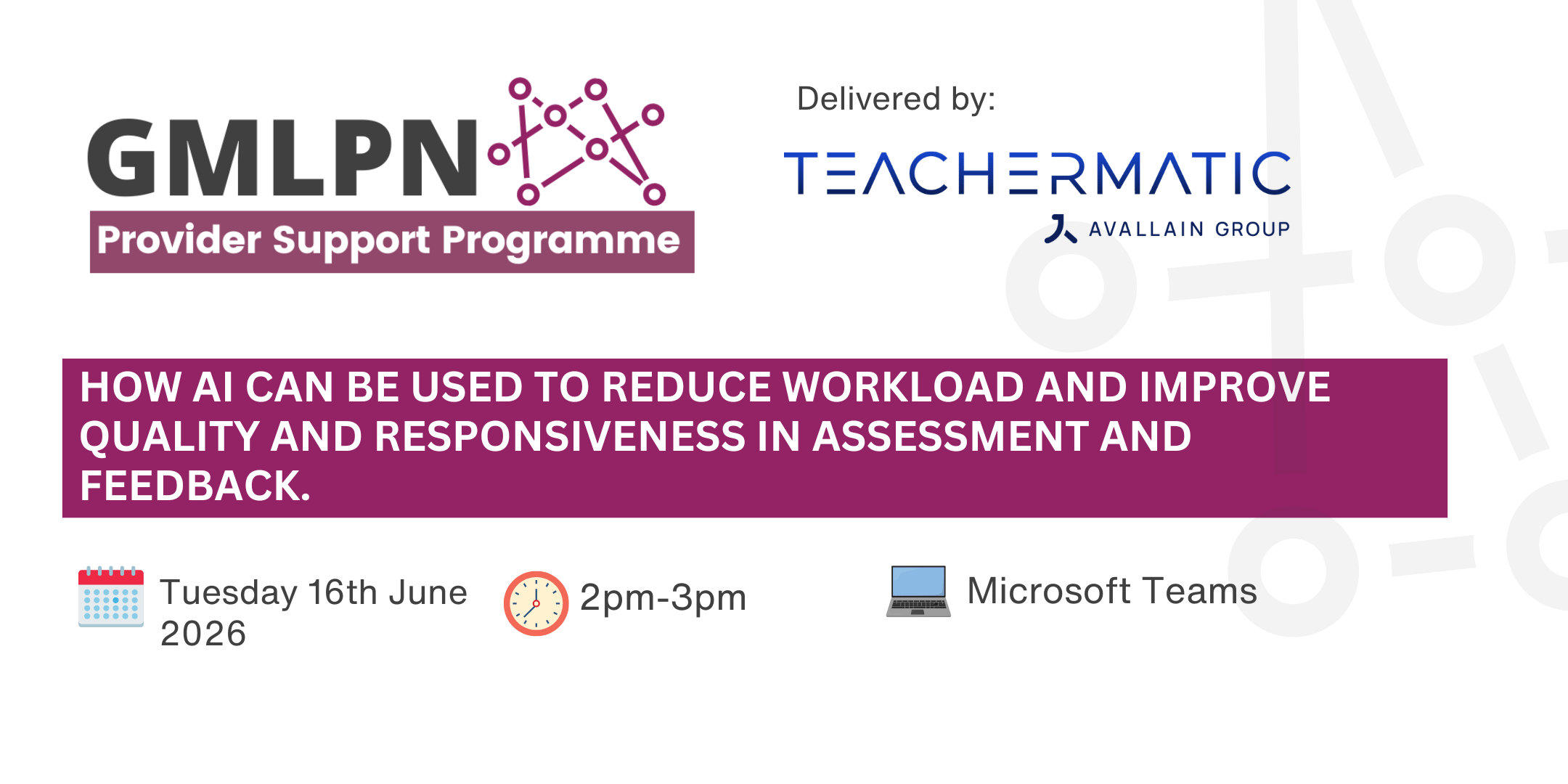 How AI can be used to reduce workload and improve quality and responsiveness in Assessment and Feedback