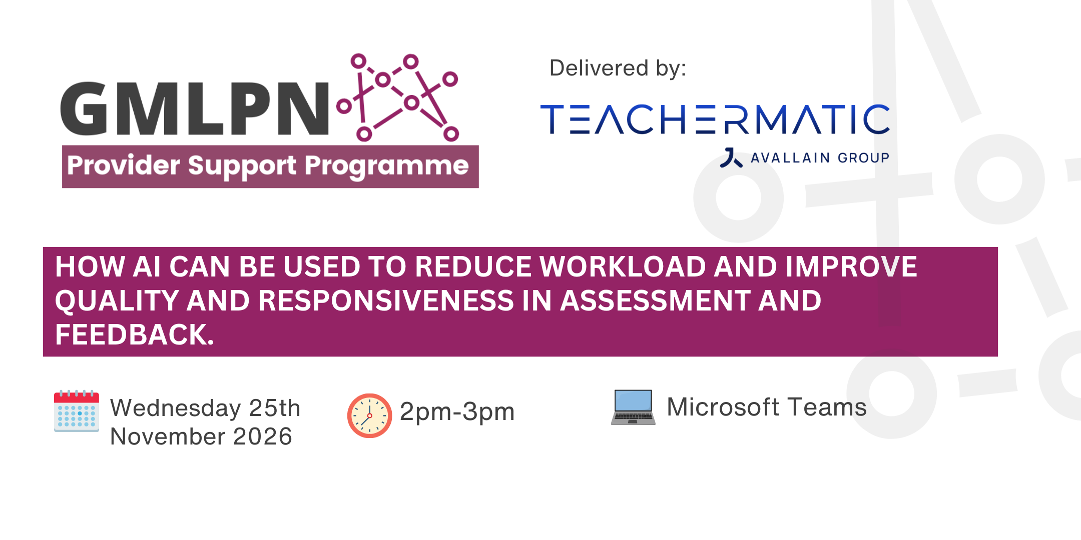 How AI can be used to reduce workload and improve quality and responsiveness in Assessment and Feedback